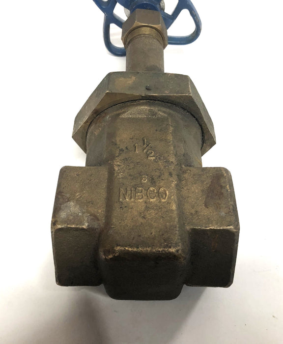 Nibco 1-1/2 Inch 150SWP 300WOG Gate Valve T-134 NOS