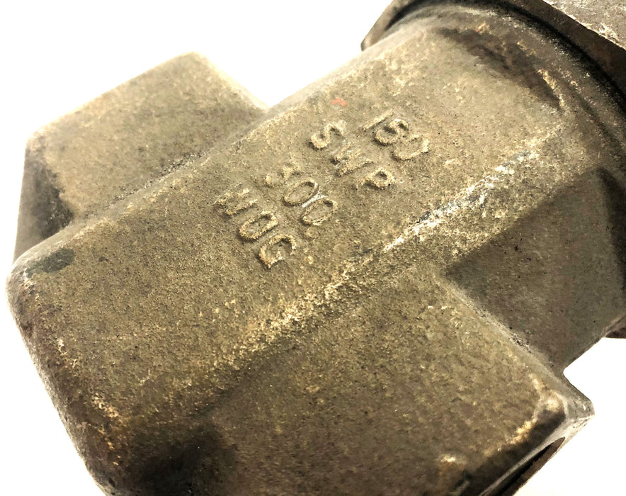 Nibco 1-1/2 Inch 150SWP 300WOG Gate Valve T-134 NOS
