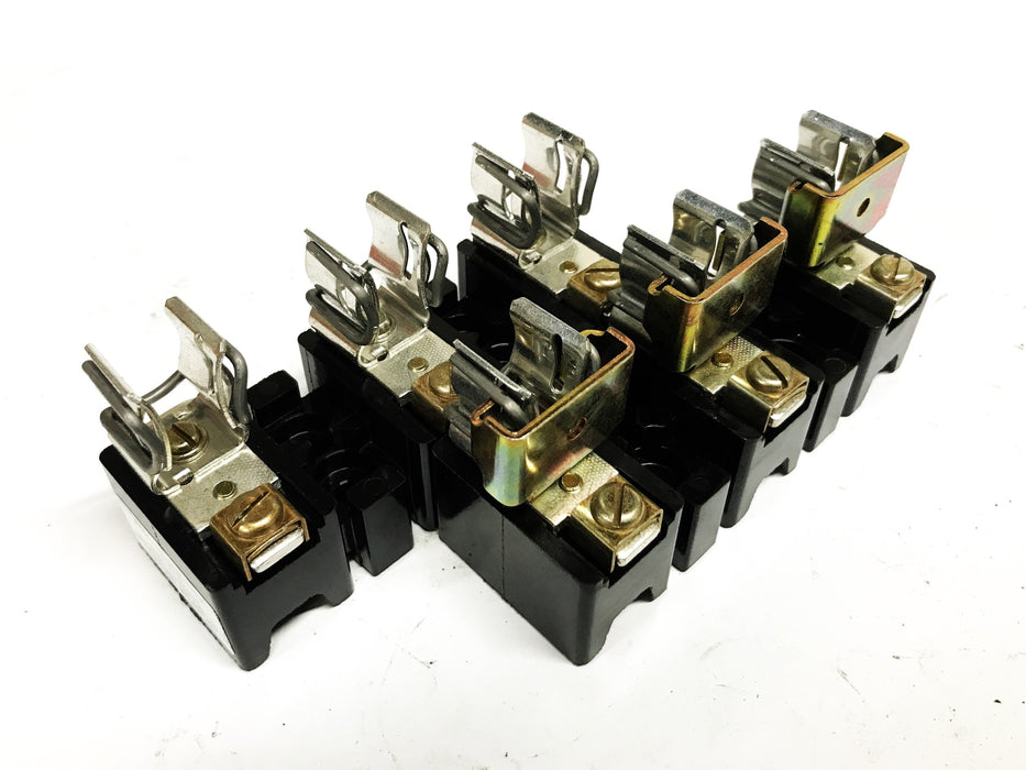 Allen-Bradley 3-Pole, 30 Amp, 600 Watt Fuse Block 1491-R126 [Lot of 2] NOS