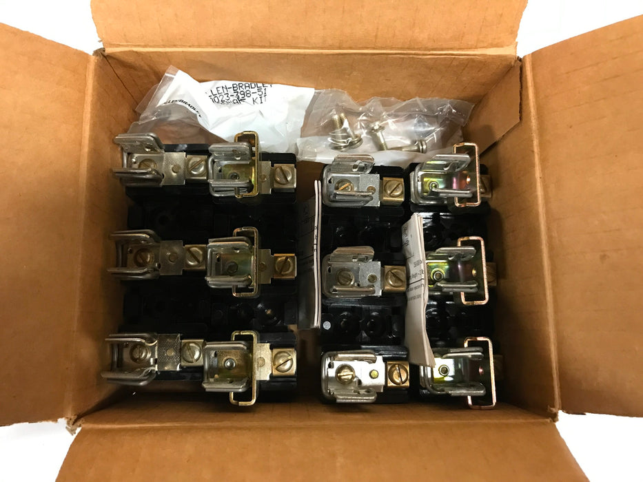 Allen-Bradley 3-Pole, 30 Amp, 600 Watt Fuse Block 1491-R126 [Lot of 2] NOS