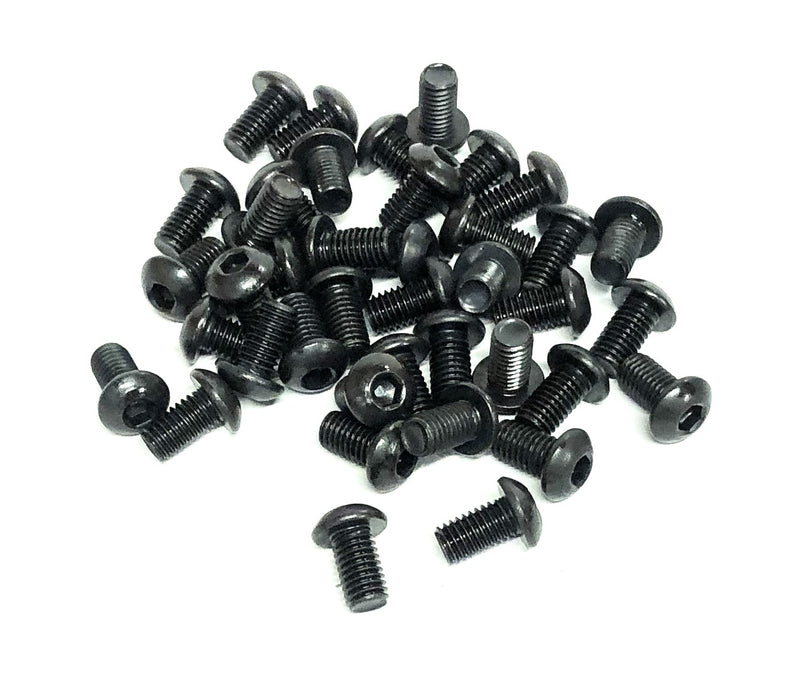 Unbranded M8X14 Oxide Steel Socket Head Cap Screw BHS7008014 [Lot of 40] NOS