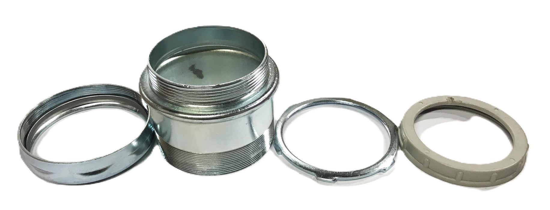 Unbranded 4 inch EMT ONLY Steel Compression Fitting NOS