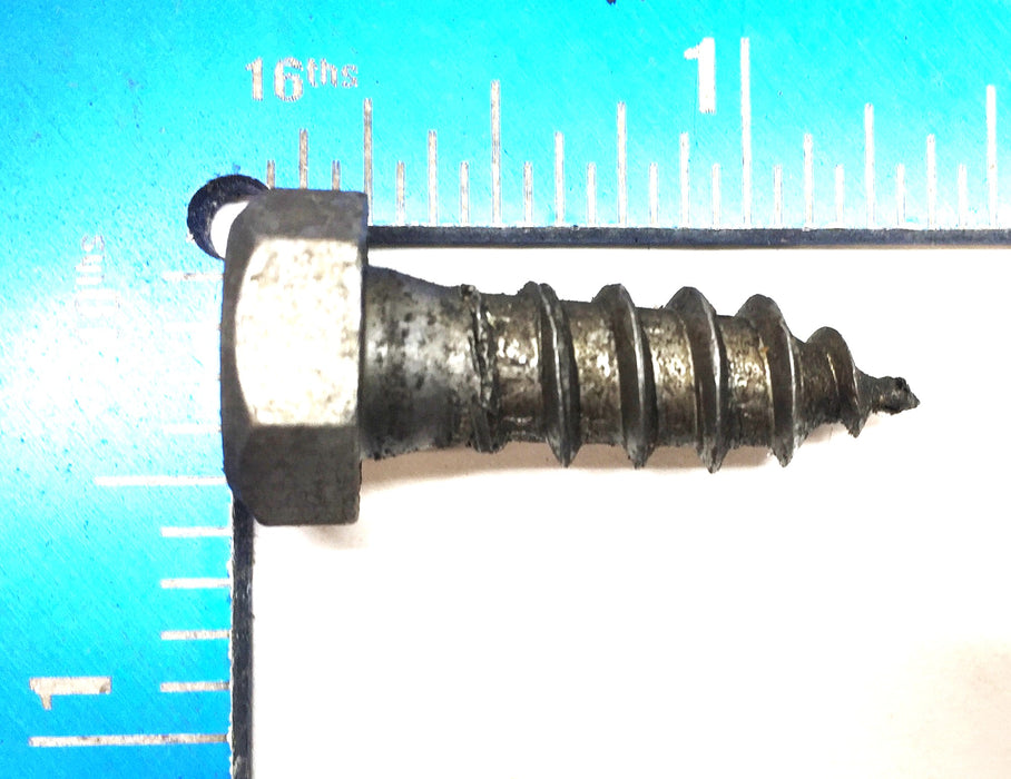 Unbranded 3/8"-9 x 1" Steel Hex Head Lag Screw [Lot of 240] NOS