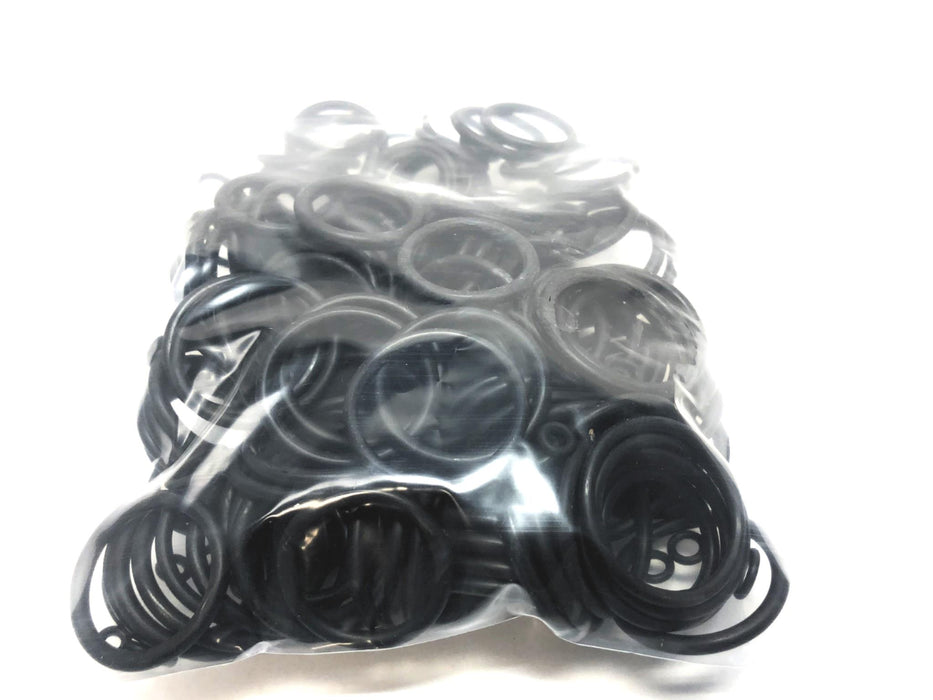 Unbranded O-Rings in Various Sizes Approx 2.05mm ID to 32mm ID [Lot of 240] NOS