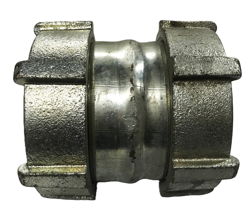 Unbranded 3/-1/2 inch Steel/Iron Compression Coupling NOS