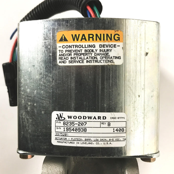 Woodward Throttle Actuator 8235-207 NOS