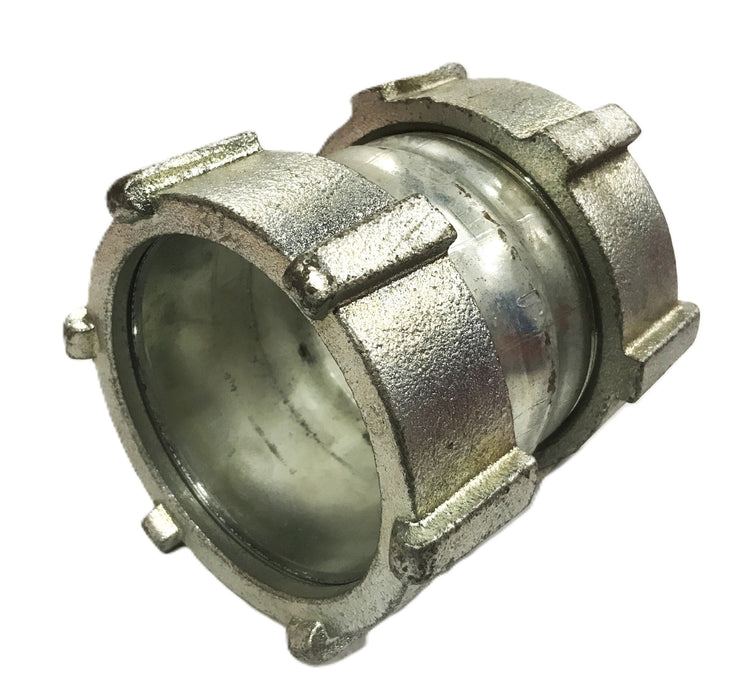 Unbranded 3/-1/2 inch Steel/Iron Compression Coupling NOS