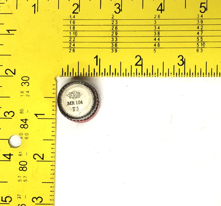 FAG Miniature Roller Bearing Case 80 Piece MR104T5 NOS