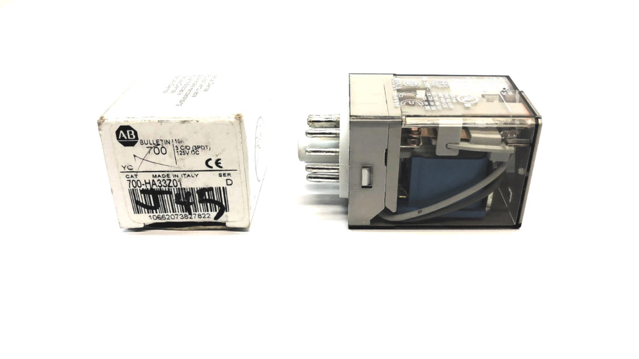 Allen-Bradley Series D 11-Pin Relay 700-HA33Z01 NOS