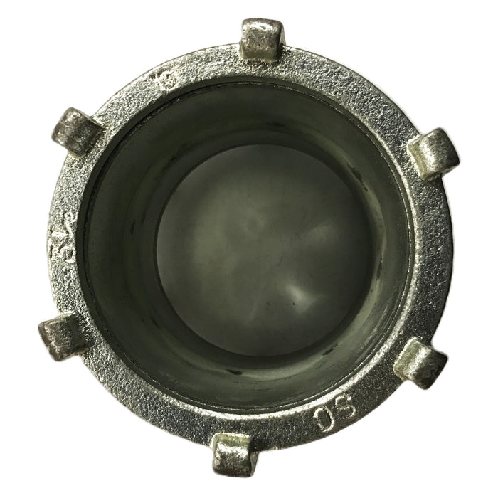 Unbranded 3/-1/2 inch Steel/Iron Compression Coupling NOS