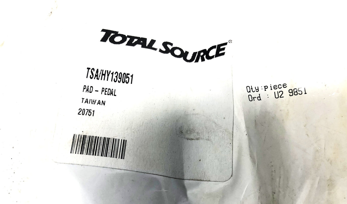 Total Source Pedal Pad For Hyster Forklift HY139051 NOS