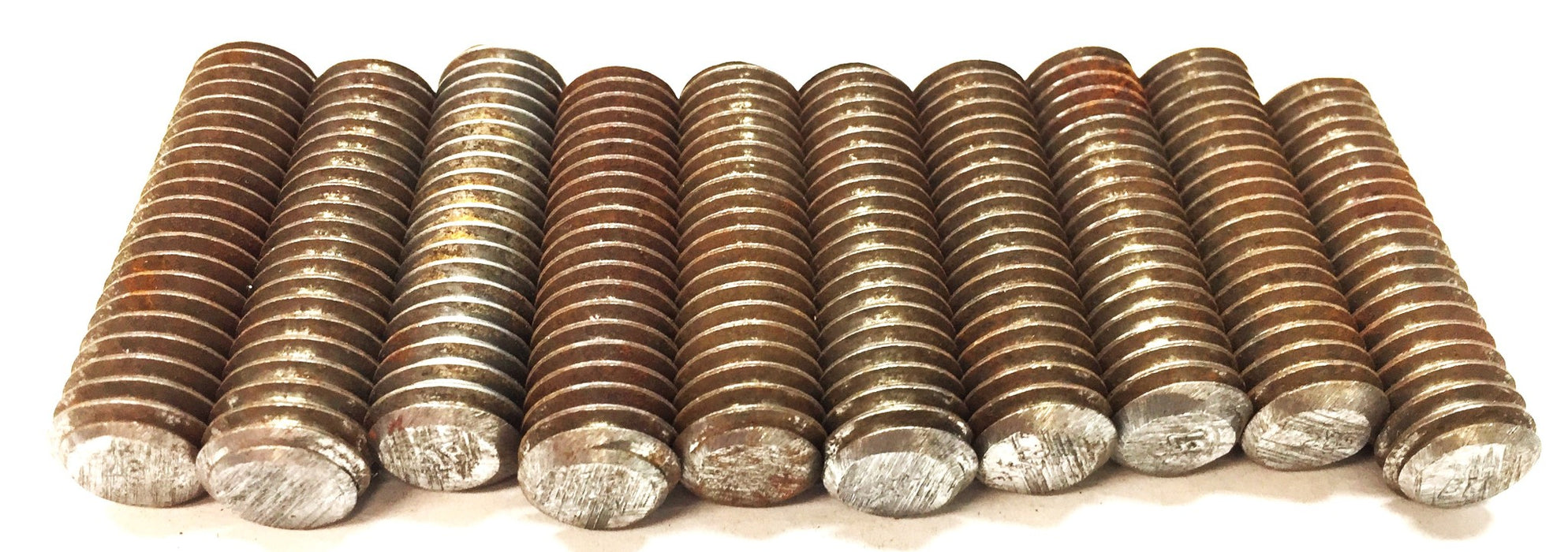 Unbranded 7/16"-14 x 1-1/2" Steel Threaded Stud [Lot of 10] NOS