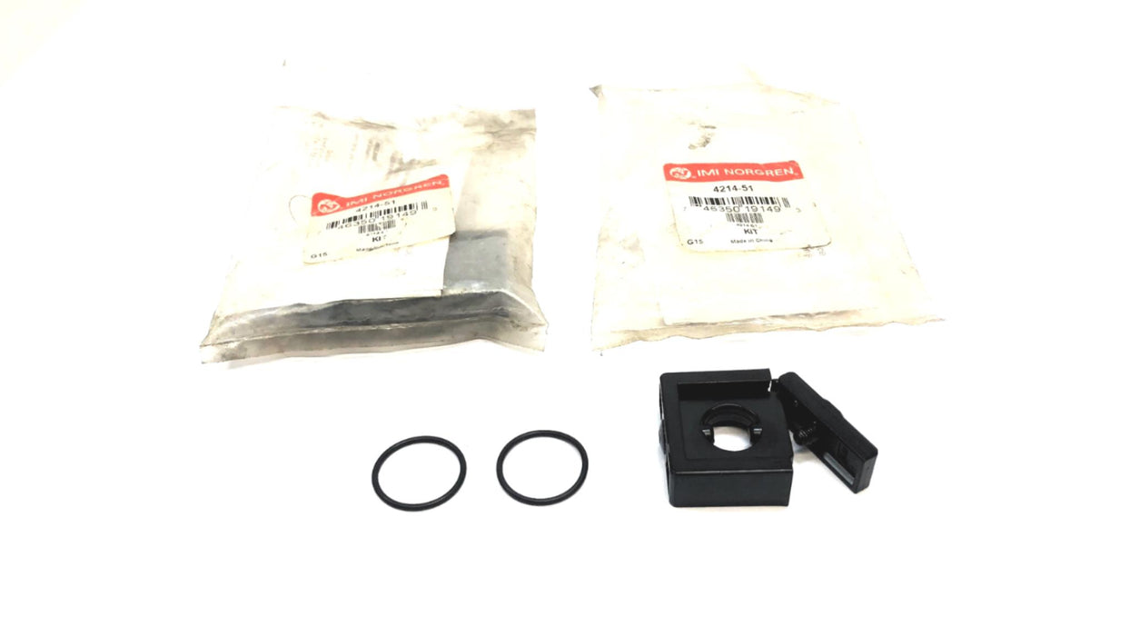 IMI Norgren Quick Clamp Kit 4214-51 [Lot of 2] NOS