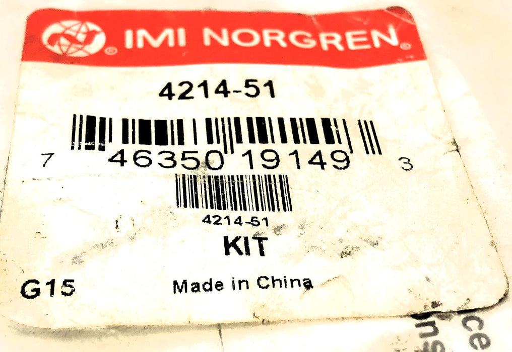 IMI Norgren Quick Clamp Kit 4214-51 [Lot of 2] NOS