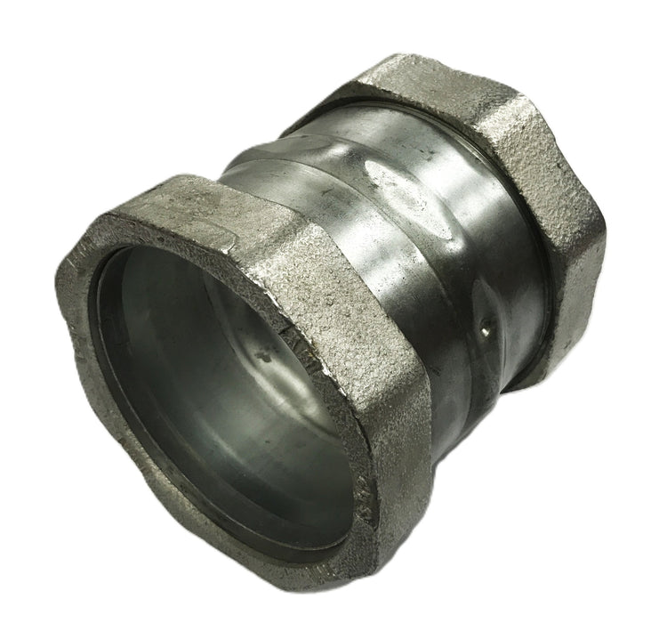 Unbranded 3/-1/2 inch Steel/Iron EMT ONLY Compression Coupling NOS