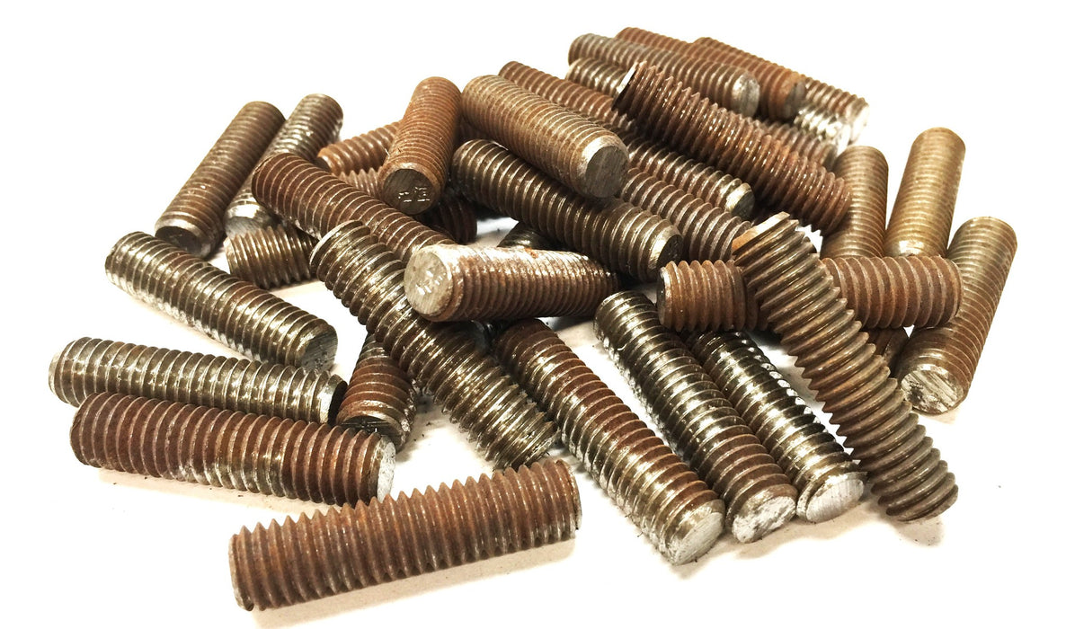 Unbranded 3/8"-13 x 1-1/2" Steel Threaded Stud [Lot of 39] NOS