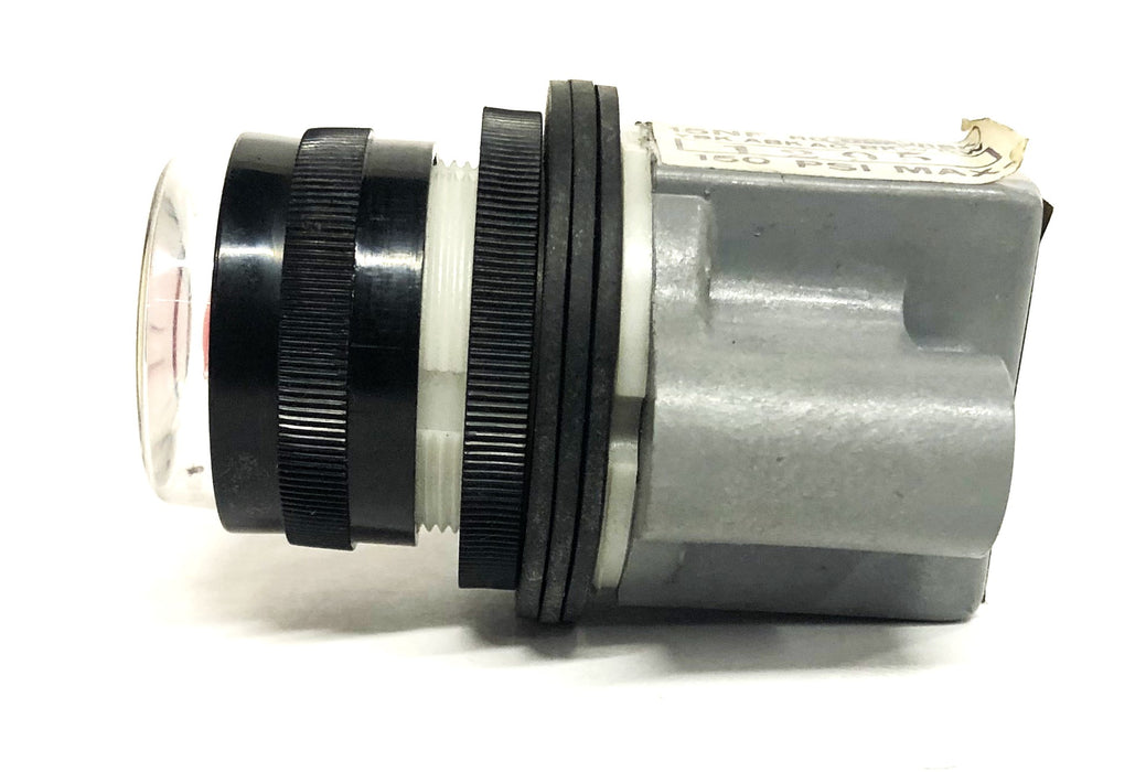 Kuhnke 150PSI 15NF RBK Pneumatic Pressure Indicator 1295 NOS