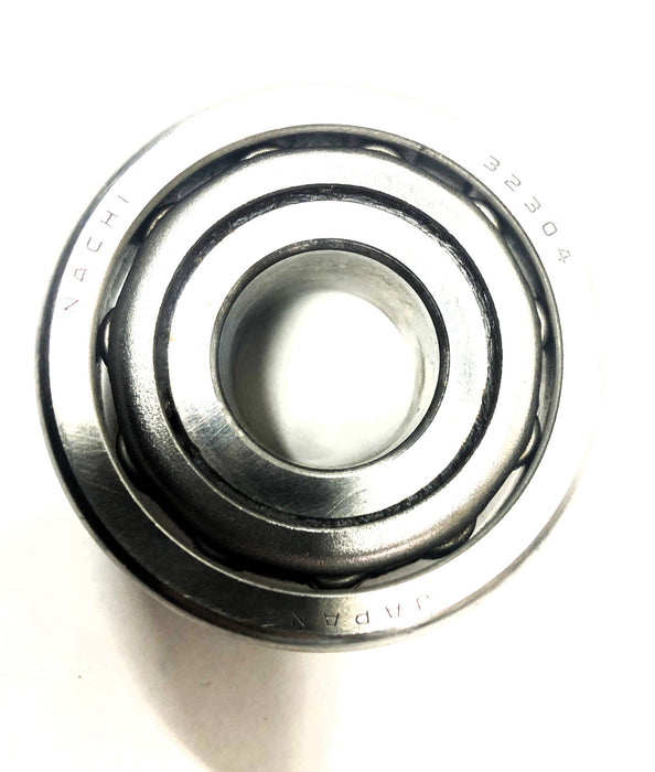 Nachi Tapered Roller Bearing Assembly 32304/32304-C [Lot of 2] NOS