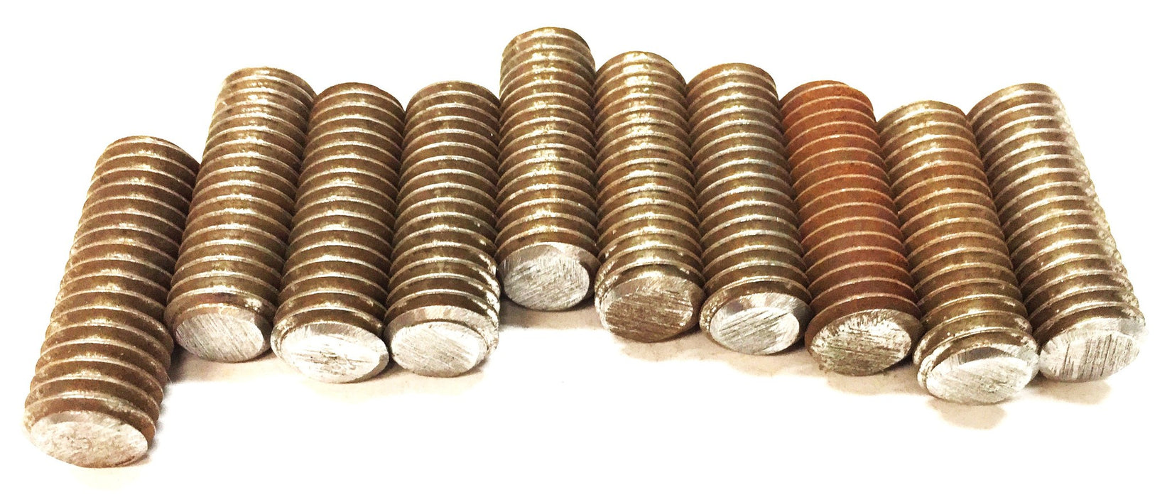 Unbranded 7/16"-13 x 1-1/4" Steel Threaded Stud [Lot of 10] NOS