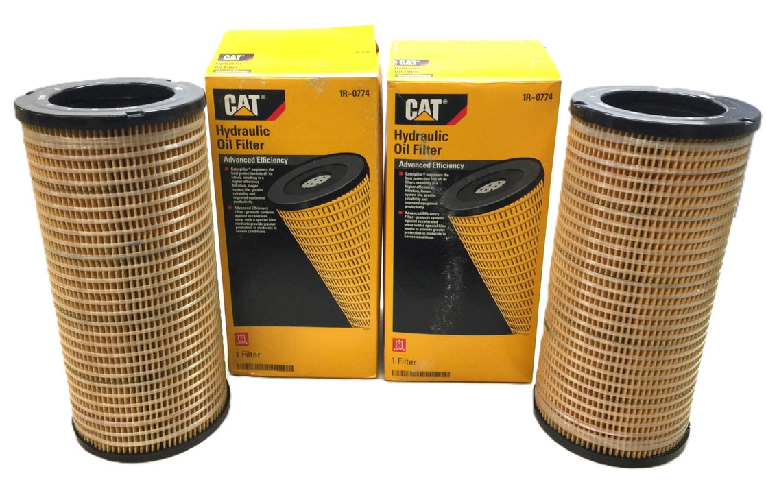 Caterpillar/CAT Hydraulic Oil Filter 1R-0774 [Lot of 2] NOS