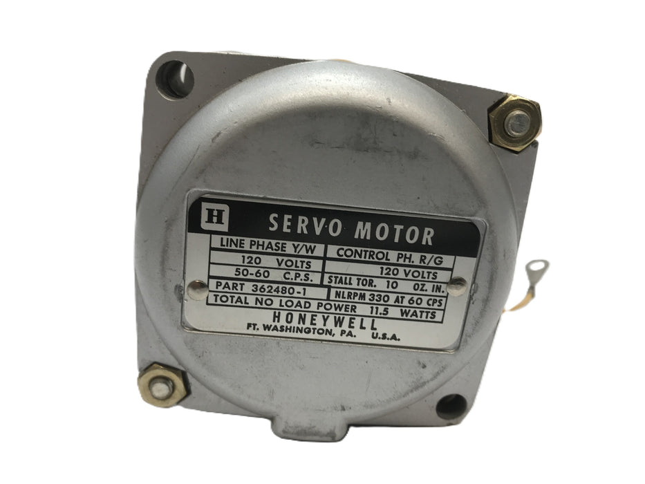 Honeywell 120V 330 RPM Servo Motor 362480-1 (30362480-501) NOS