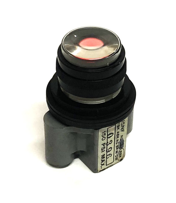 Kuhnke 150PSI 15NF RBK Pneumatic Pressure Indicator 0396 NOS