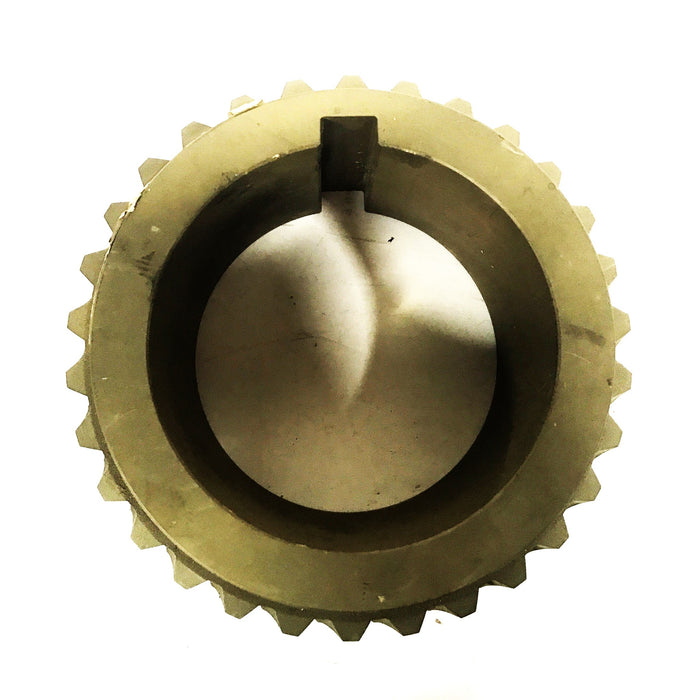 Unbranded 5-5/8 inch 30-tooth Brass Worm Gear 40-S300-10 NOS