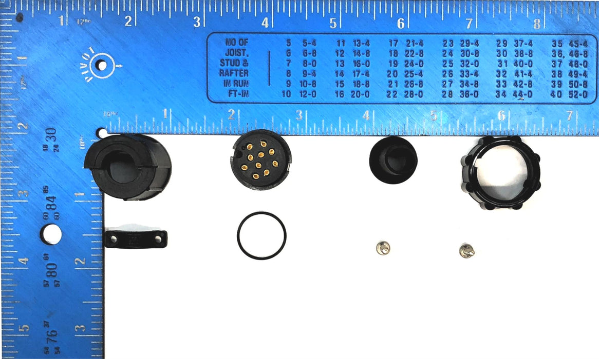 Conxall 10 Position Circular Connector Plug 13382-10SG-331 NOS