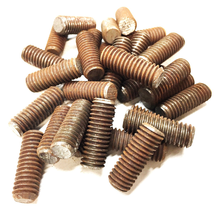 Unbranded 3/8"-13 x 1" Steel Threaded Stud [Lot of 30] NOS