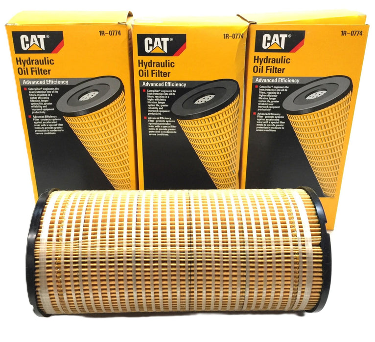 Caterpillar/CAT Hydraulic Oil Filter 1R-0774 [Lot of 3] NOS