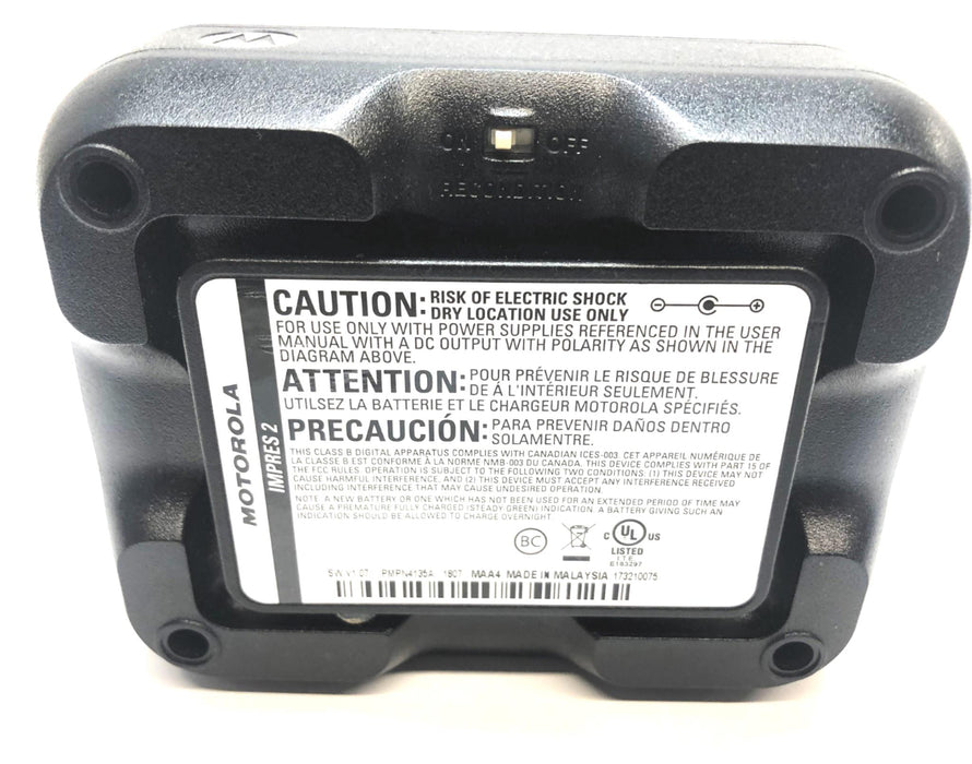 Motorola Two Way Radio Battery Charger V1.07 (No Adapter) PMPN4135A USED