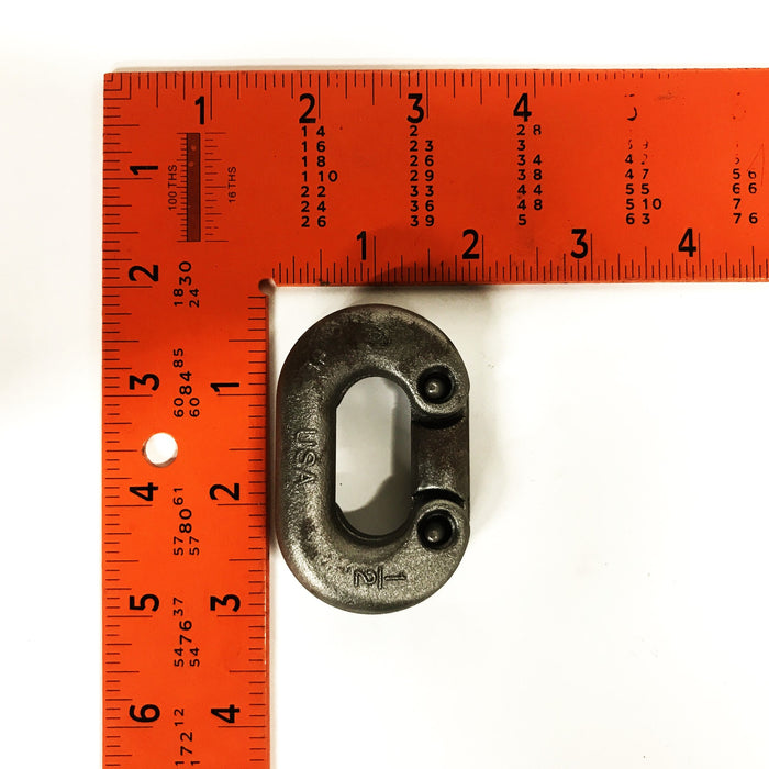 Campbell 1/2 inch Galvanized Split Chain Connecting Link 520-0814 [Lot of 4] NOS