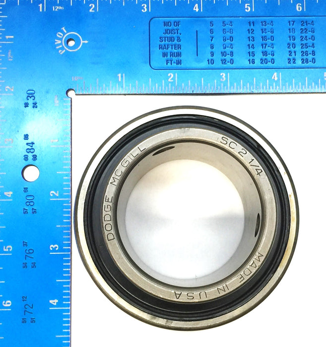 Dodge McGill Insert Ball Bearing with Collar SC 2-1/4 (No Box) NOS
