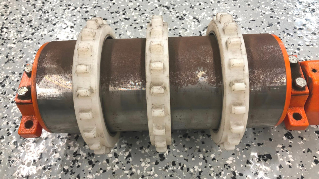 Van Der Graff 1HP 460V 1.25A 60HZ Drum Motor STM127A25-410NB USED