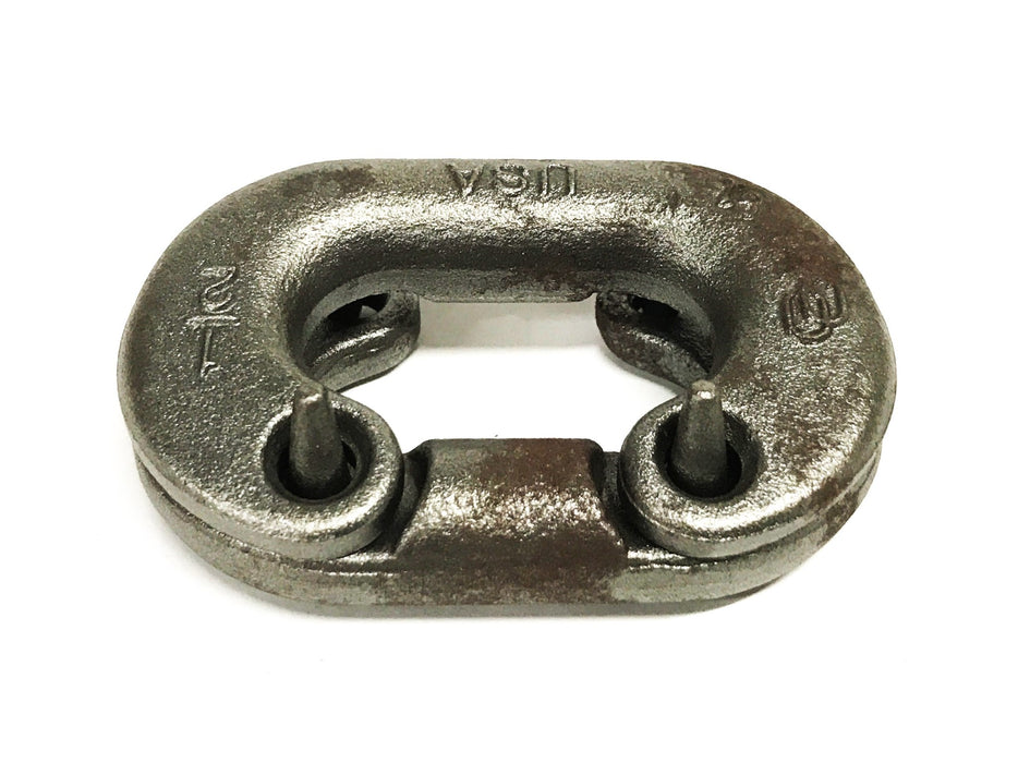 Campbell 1/2 inch Galvanized Split Chain Connecting Link 520-0814 [Lot of 4] NOS