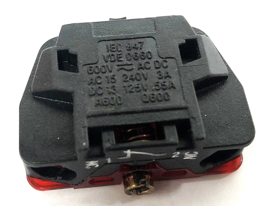 Allen-Bradley Series A Latch Mount Contact Block 800E-2X01 [Lot of 2] NOS