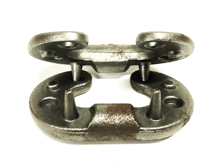 Campbell 1/2 inch Galvanized Split Chain Connecting Link 520-0814 [Lot of 4] NOS