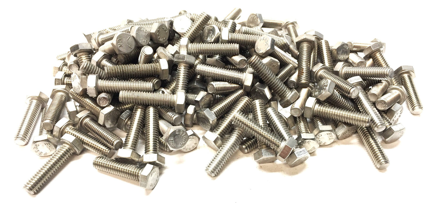 THE 5/16"-18 X 1-1/4" Stainless 18-8 Hex Head Cap Screw [Lot of 138] NOS
