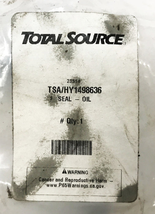 Total Source Forklift Hyster Oil Seal HY1498636 NOS