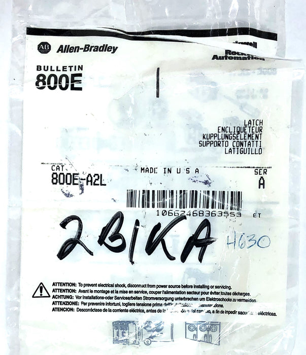 Allen-Bradley contact Mounting Latch 800E-A2L [Lot of 3] NOS