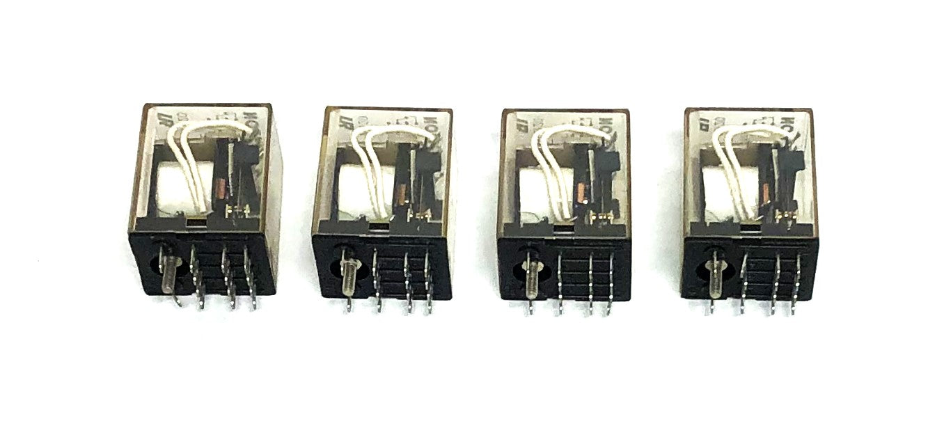 Omron MY4-UA Relay AC120 [Lot of 4] USED