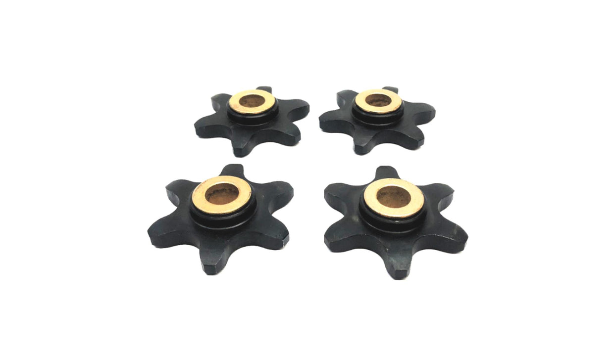 Peer 6 Teeth 1/2" Bore  A-Model Tail Sprocket 2042-B-8 x 1/2" [Lot of 4] NOS