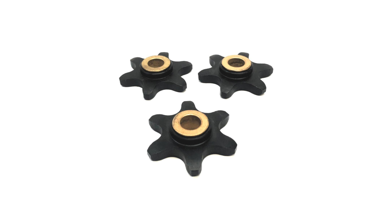 Peer 6 Teeth 1/2" Bore  A-Model Tail Sprocket 2042-B-8 x 1/2" [Lot of 3] NOS