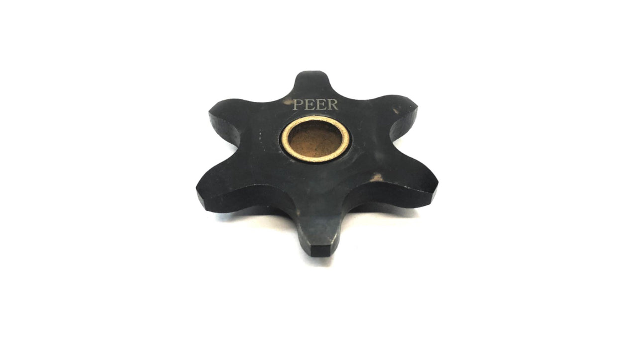 Peer 6 Teeth 1/2" Bore  A-Model Tail Sprocket 2042-B-8 x 1/2" [Lot of 3] NOS