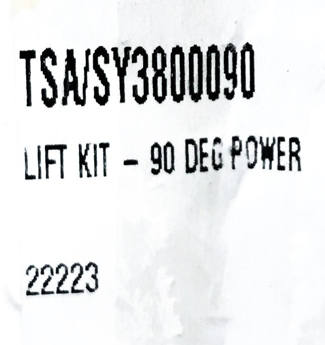 Power-Manager 90-Degree Power Lift Kit 30 x 60 SY3800090 NOS