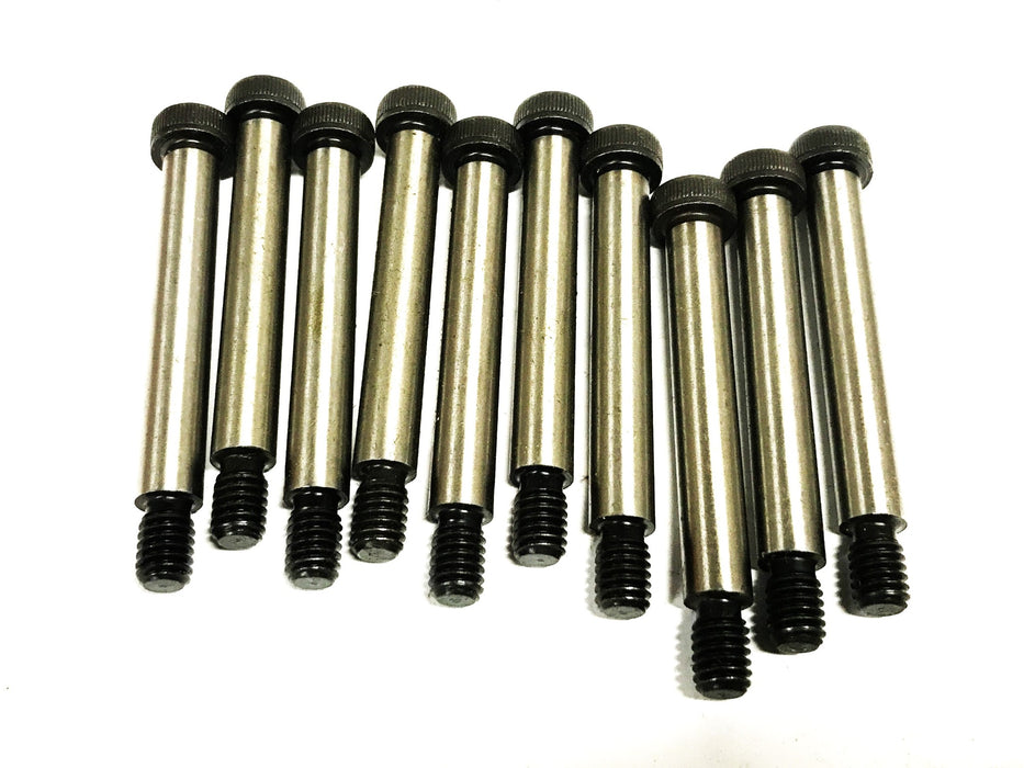 Unbranded 3/8 inch x 2-1/2 inch Hex Socket Shoulder Bolt [Lot of 10] NOS