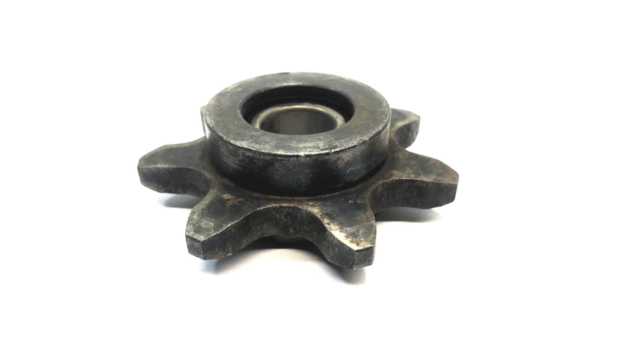 RB Tech 3/4" Bore W/ 7 Beveled Teeth Double Ball Bearing Sprocket 2052B7 NOS