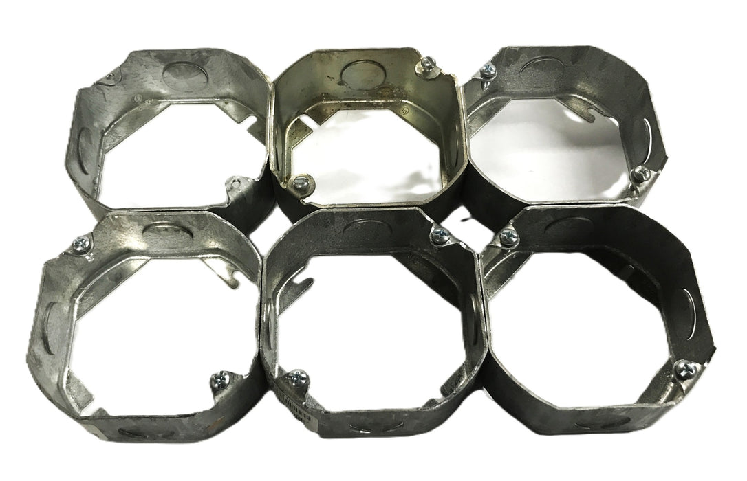 Unbranded 15.5 Octagon Extension Ring Box 6XC81 [Lot of 6] NOS