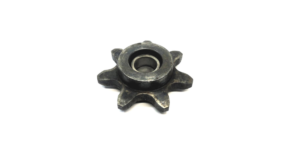 RB Tech 3/4" Bore W/ 7 Beveled Teeth Double Ball Bearing Sprocket 2052B7 NOS