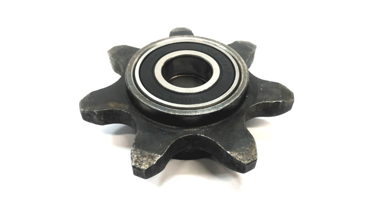 RB Tech 3/4" Bore W/ 7 Beveled Teeth Double Ball Bearing Sprocket 2052B7 NOS